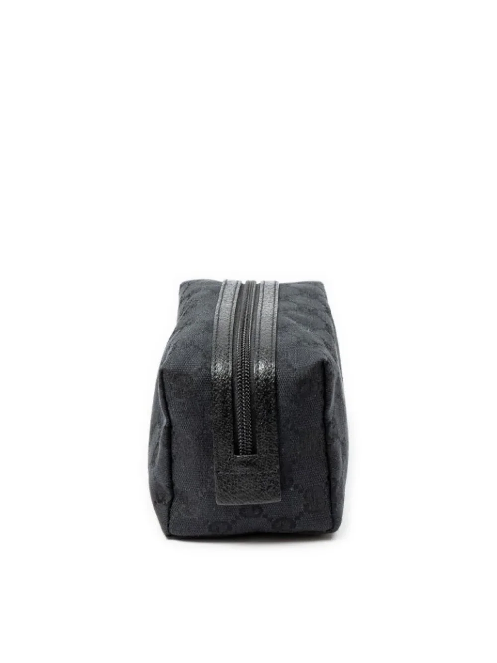 Gucci Makeup Pouch Black GG Canvas